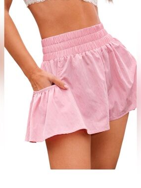 WESTFADE Pink Athletic Short